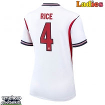 England Declan Rice #4 Replica Home Shirt Ladies World Cup 2026 Short Sleeve